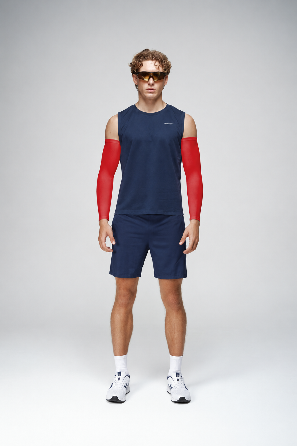 Cooling Arm Sleeve in Red