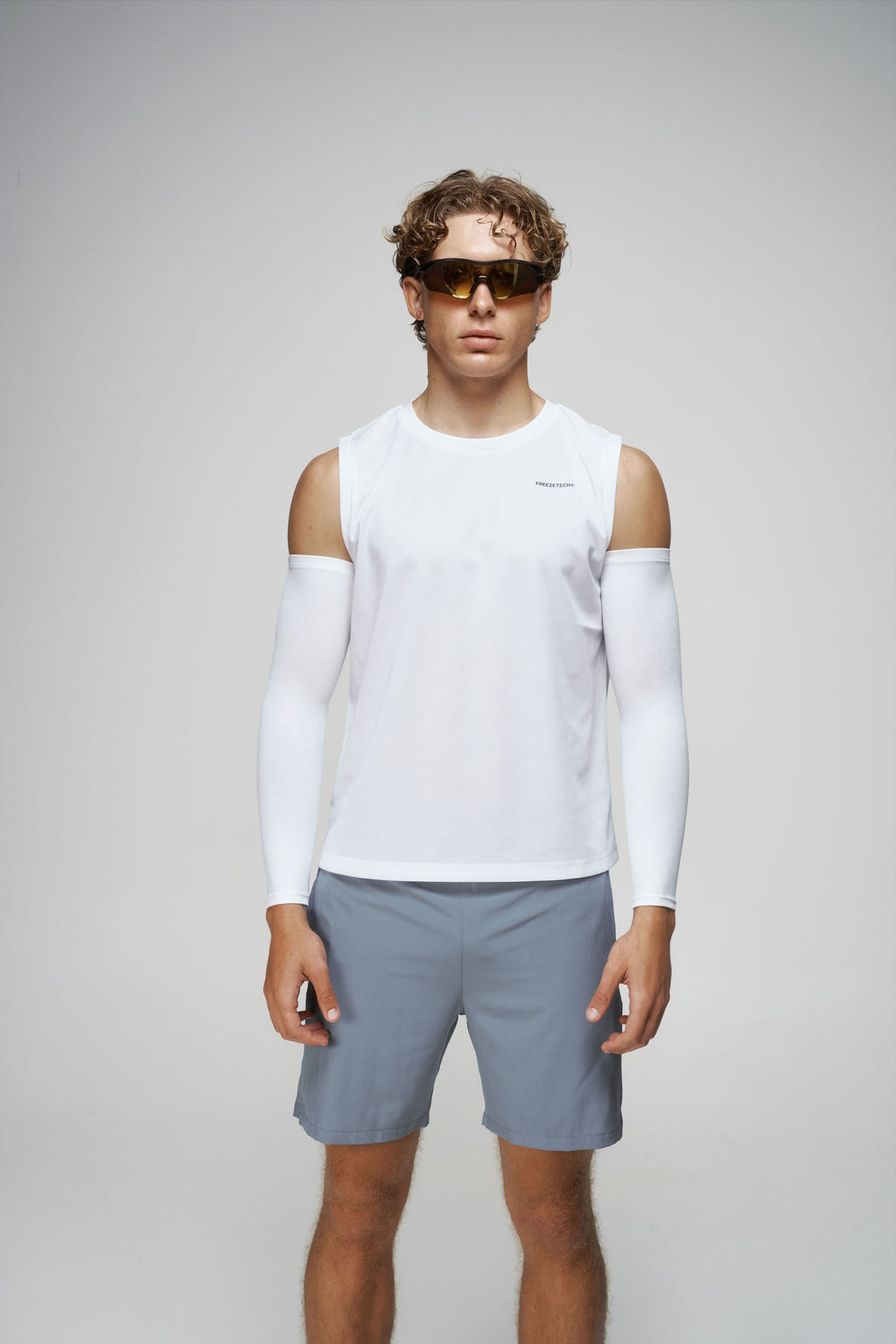 Cooling Arm Sleeve in White