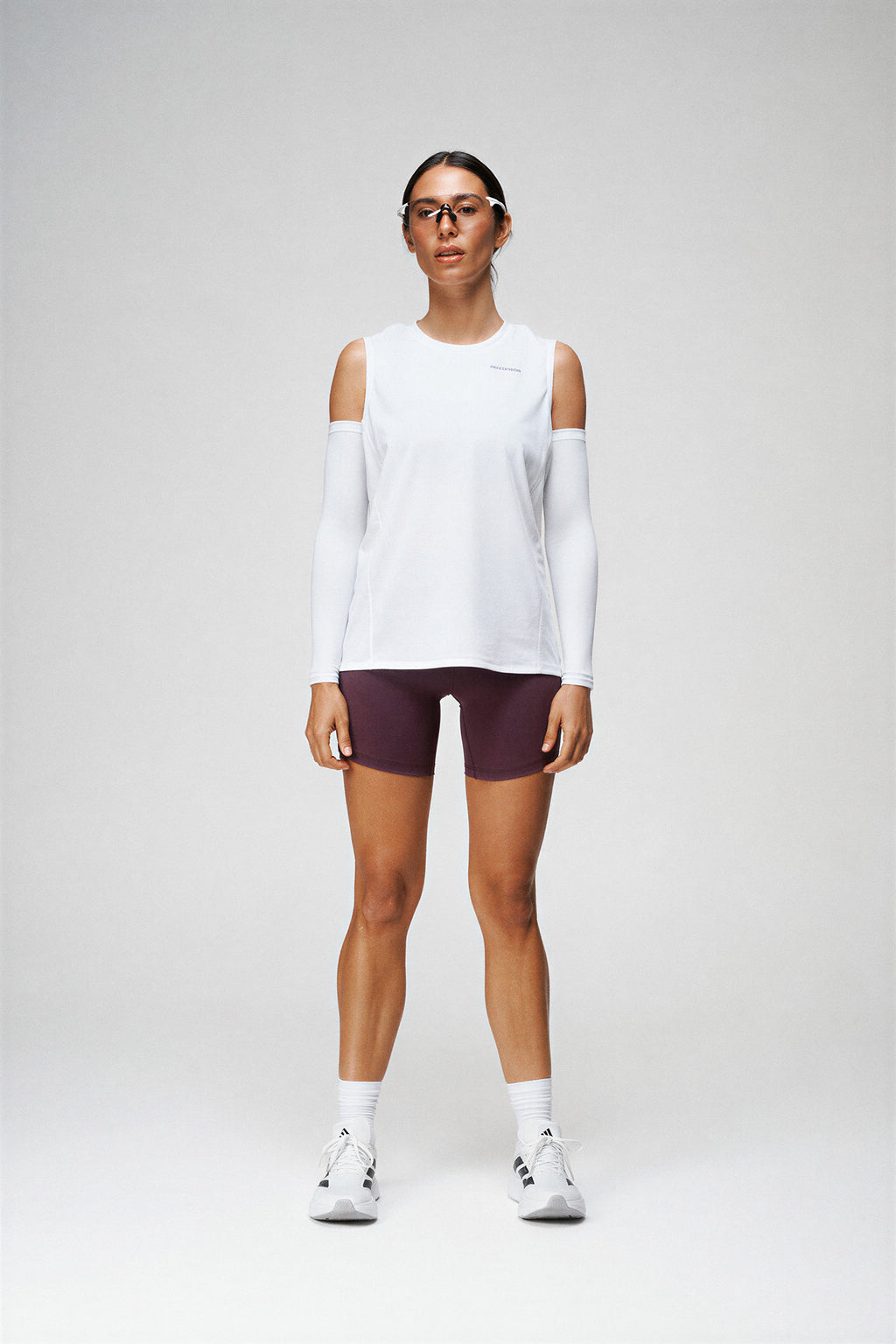 Cooling Arm Sleeve in White