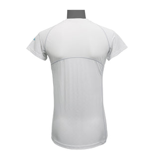 Crew Neck Short Sleeve Shirt in White